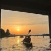 Kayaktour Stockholm bei Sonnenuntergang